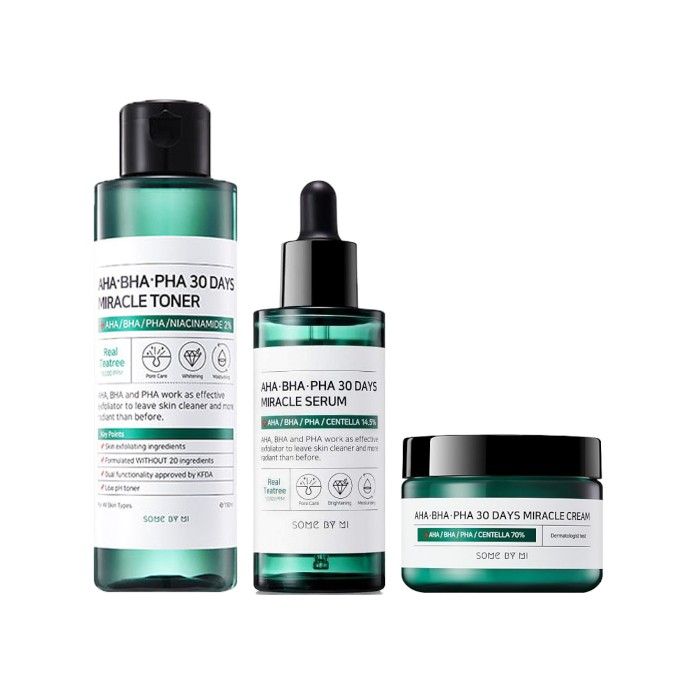 some by mi AHA BHA PHA 30 days acne miracle set-suebelle